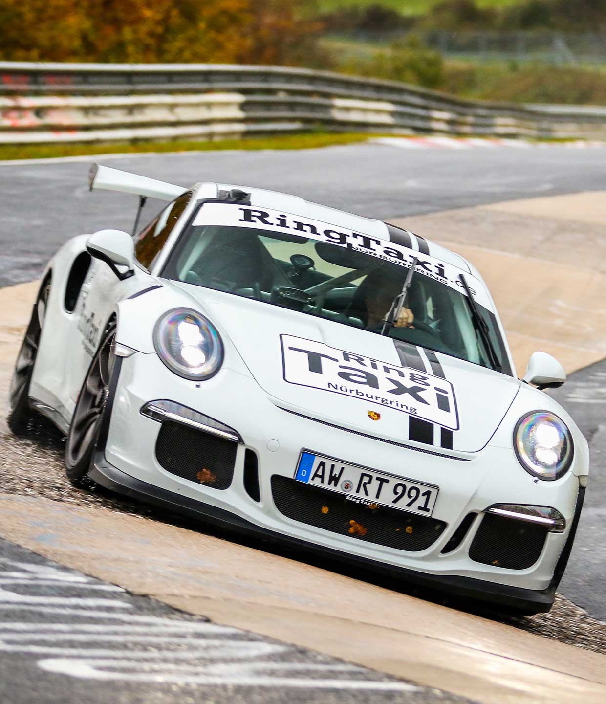 Sven Kurtenbach im Ringtaxi Nürburgring