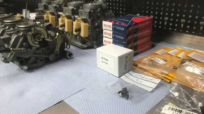 Reparatur Motorradsvergaser