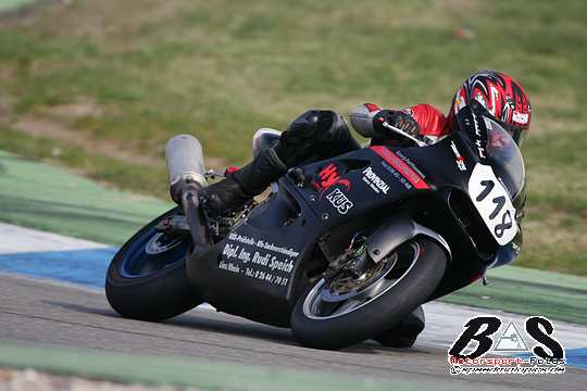 Sven Kurtenbach beim Motorrad-Rennen