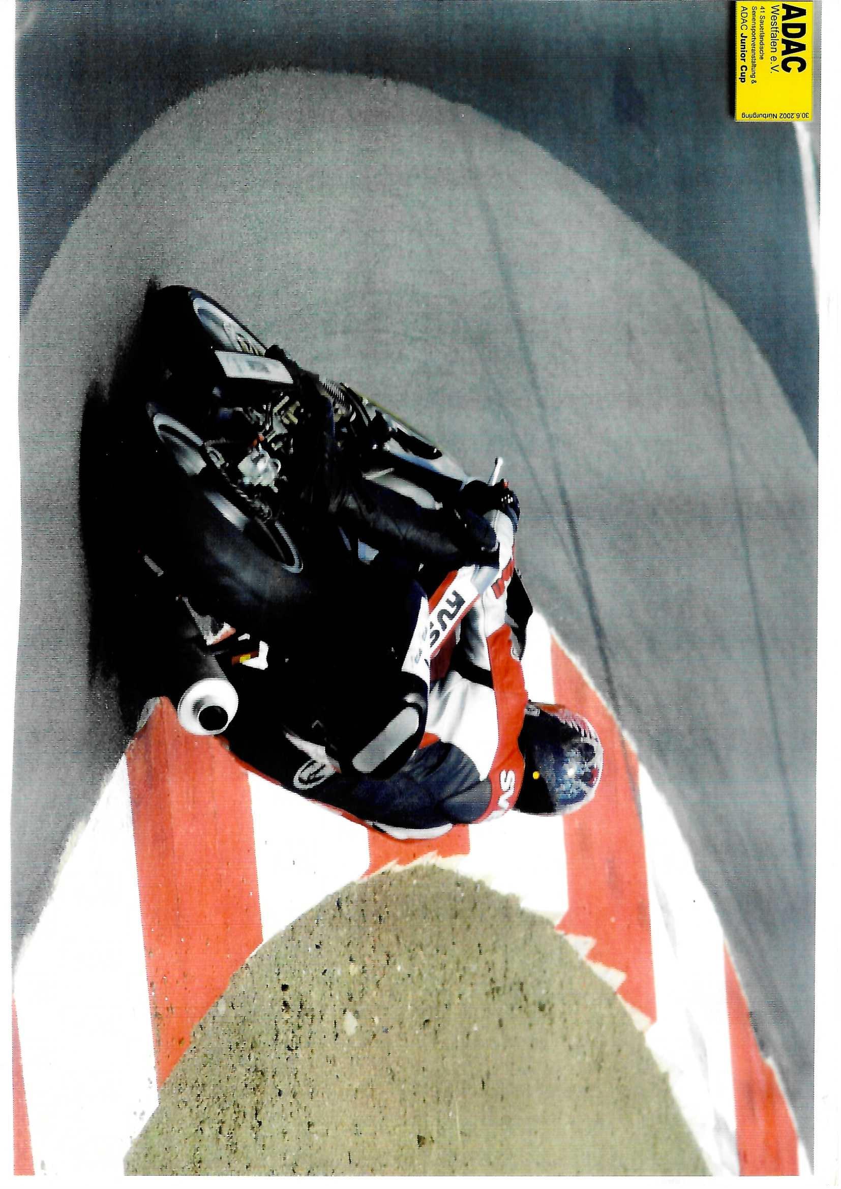 Sven Kurtenbach beim Motorrad-Rennen