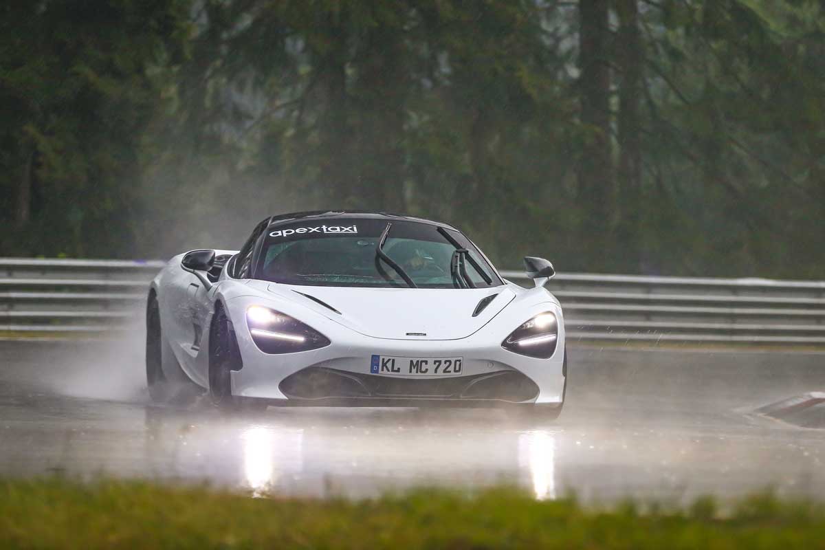 Sven Kurtenbach im McLaren Mercedes beim Rennen